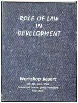 Role of Law