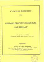 Common Property Resources and the Law (2002)