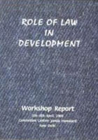 Role of Law in Development (2000)