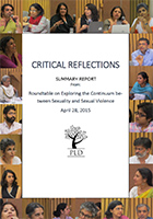 Critical Reflections: Exploring the Continuum between Sexuality and Sexual Violence (2015)